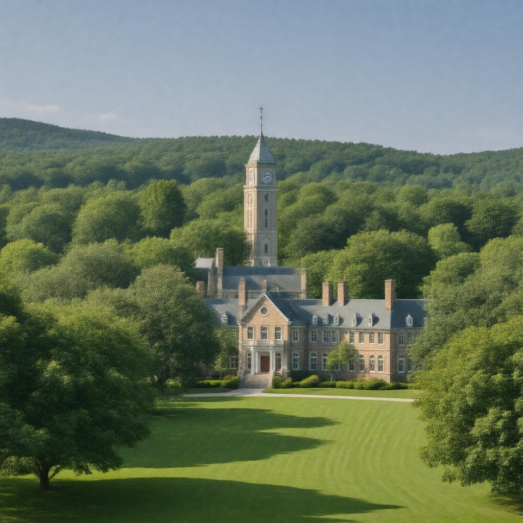 AI-created image of Dartmouth College