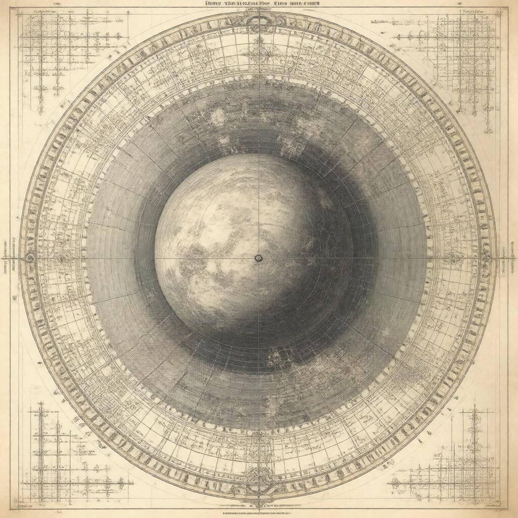 AI-created image of Darwin–Radau equation