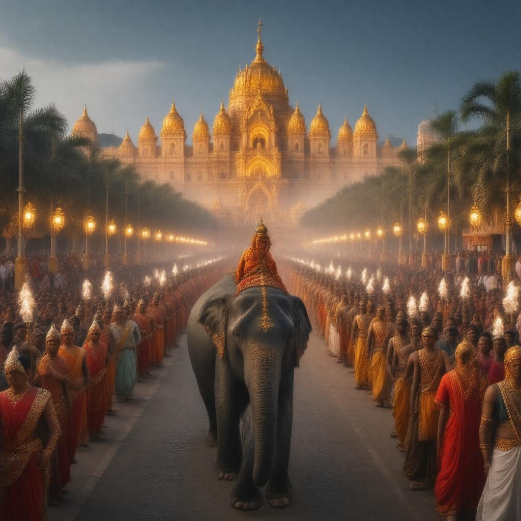 AI-created image of Dasara (Karnataka)