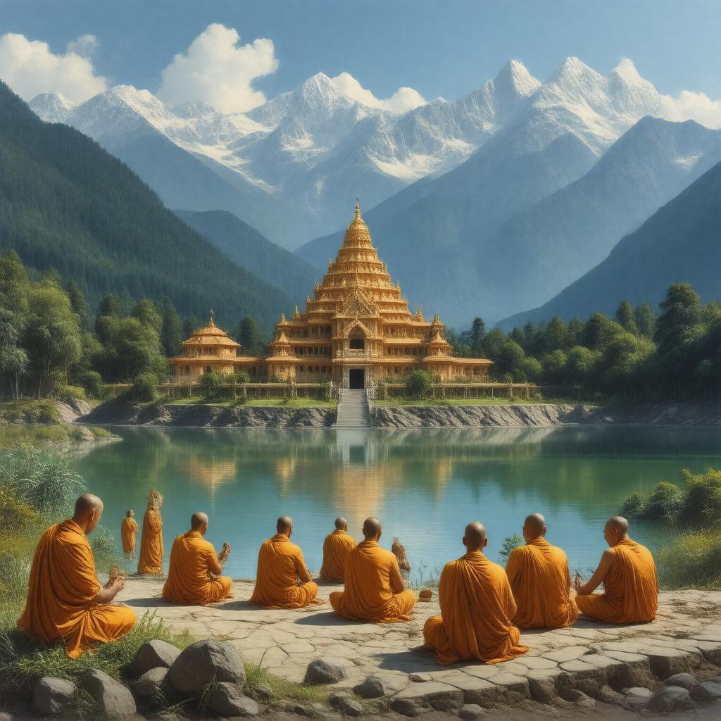 AI-created image of Dashanami Sampradaya