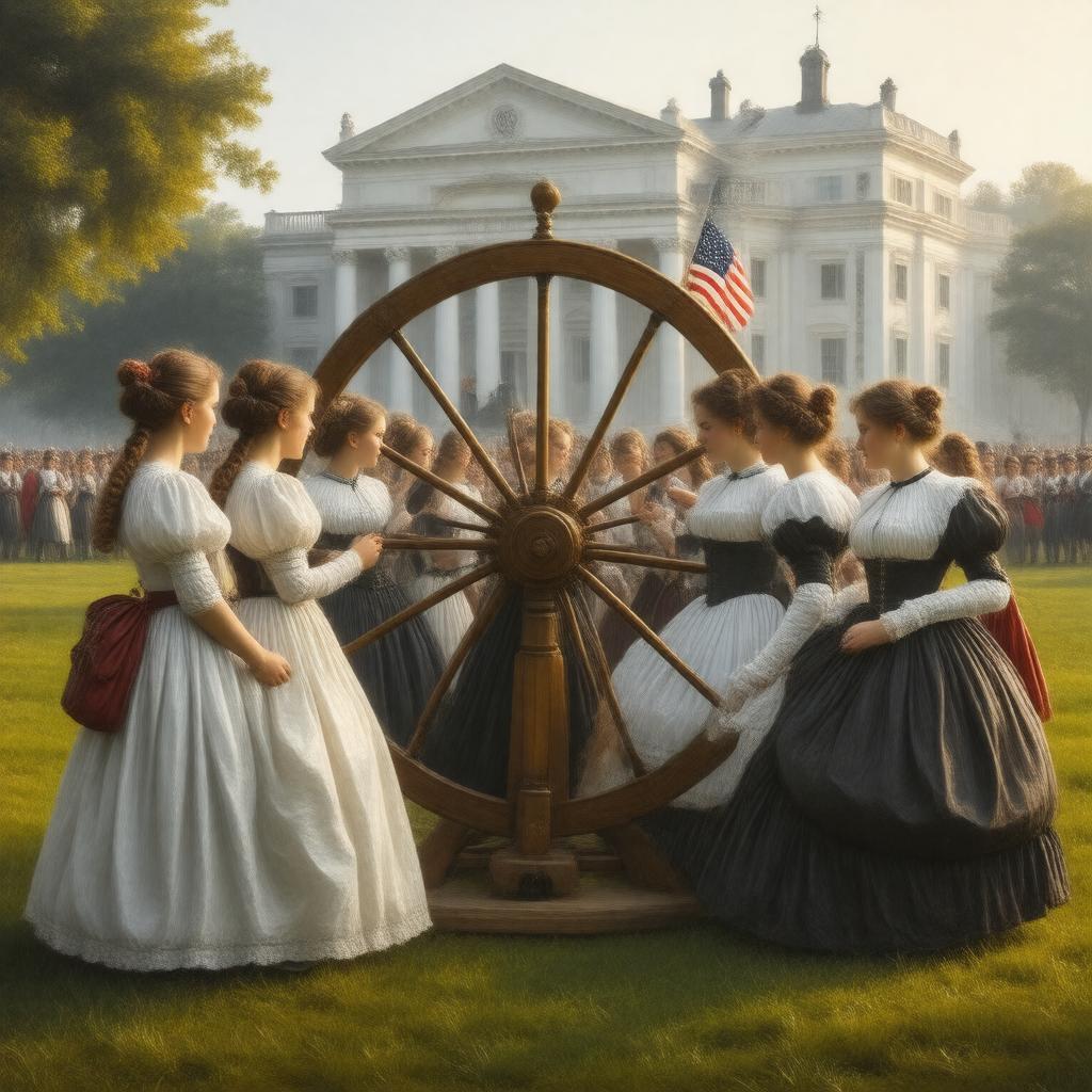 AI-created image of Daughters of the American Revolution
