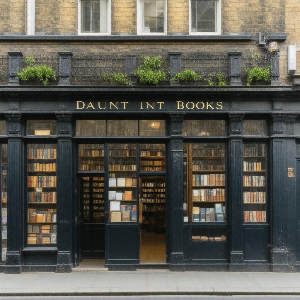 AI-created image of Daunt Books