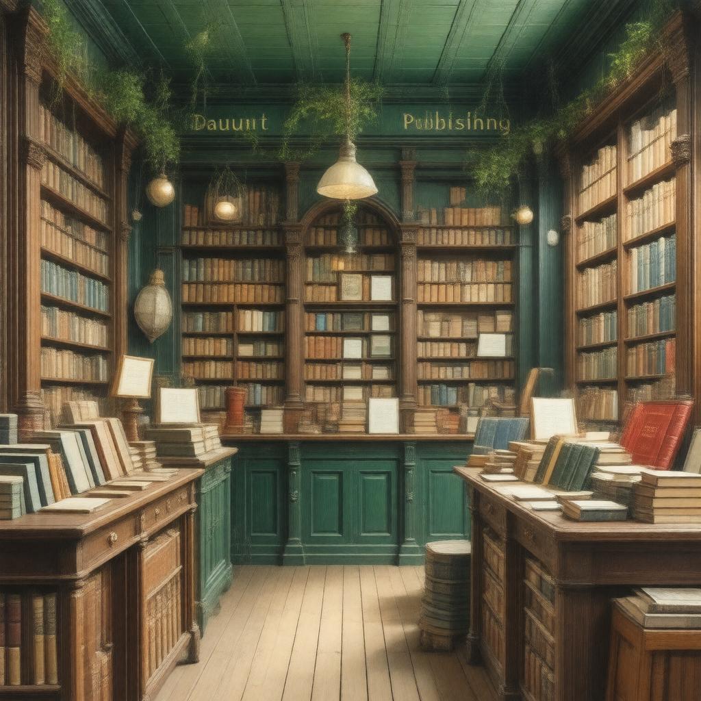 Click to view larger image AI-created image of Daunt Books Publishing