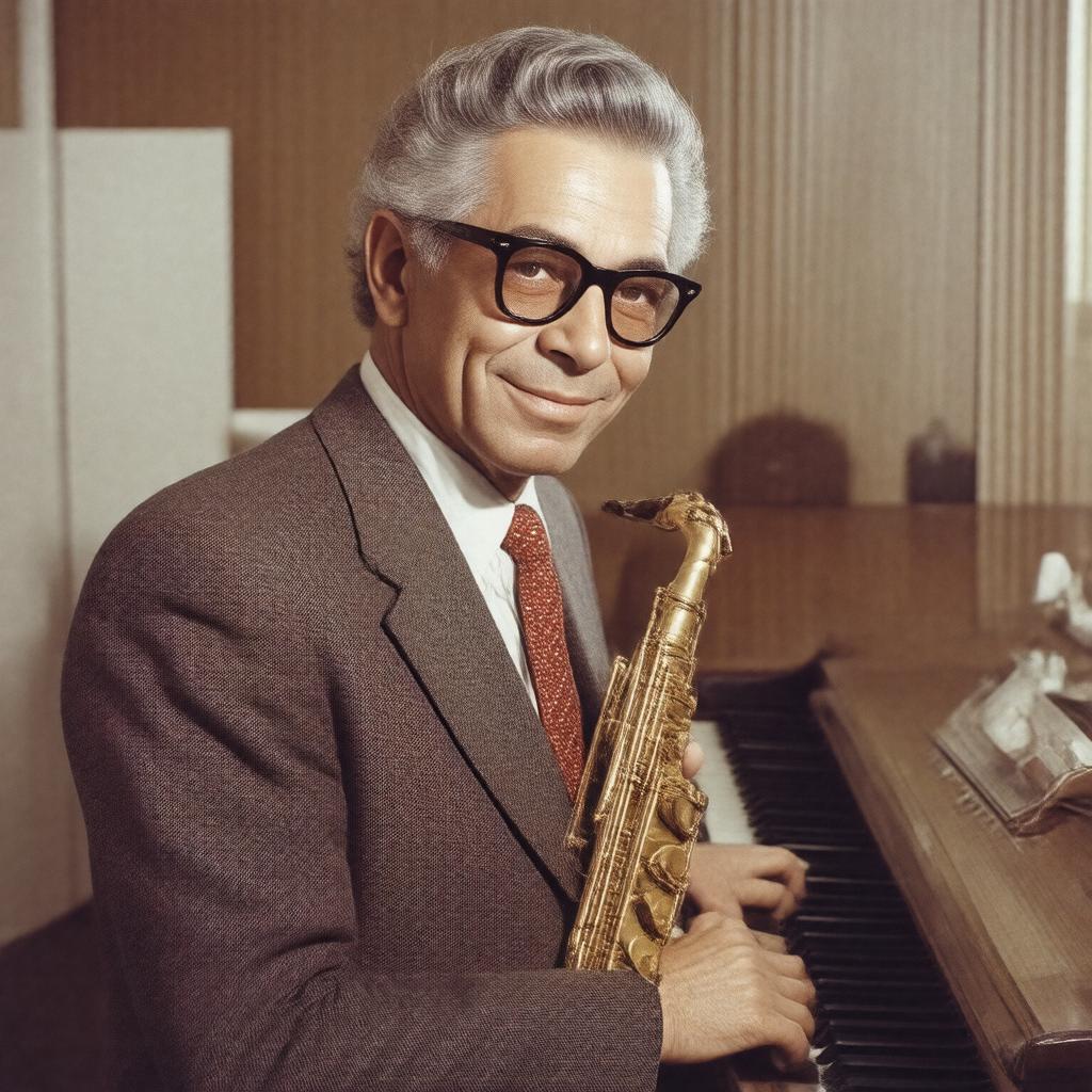 AI-created image of Dave Brubeck