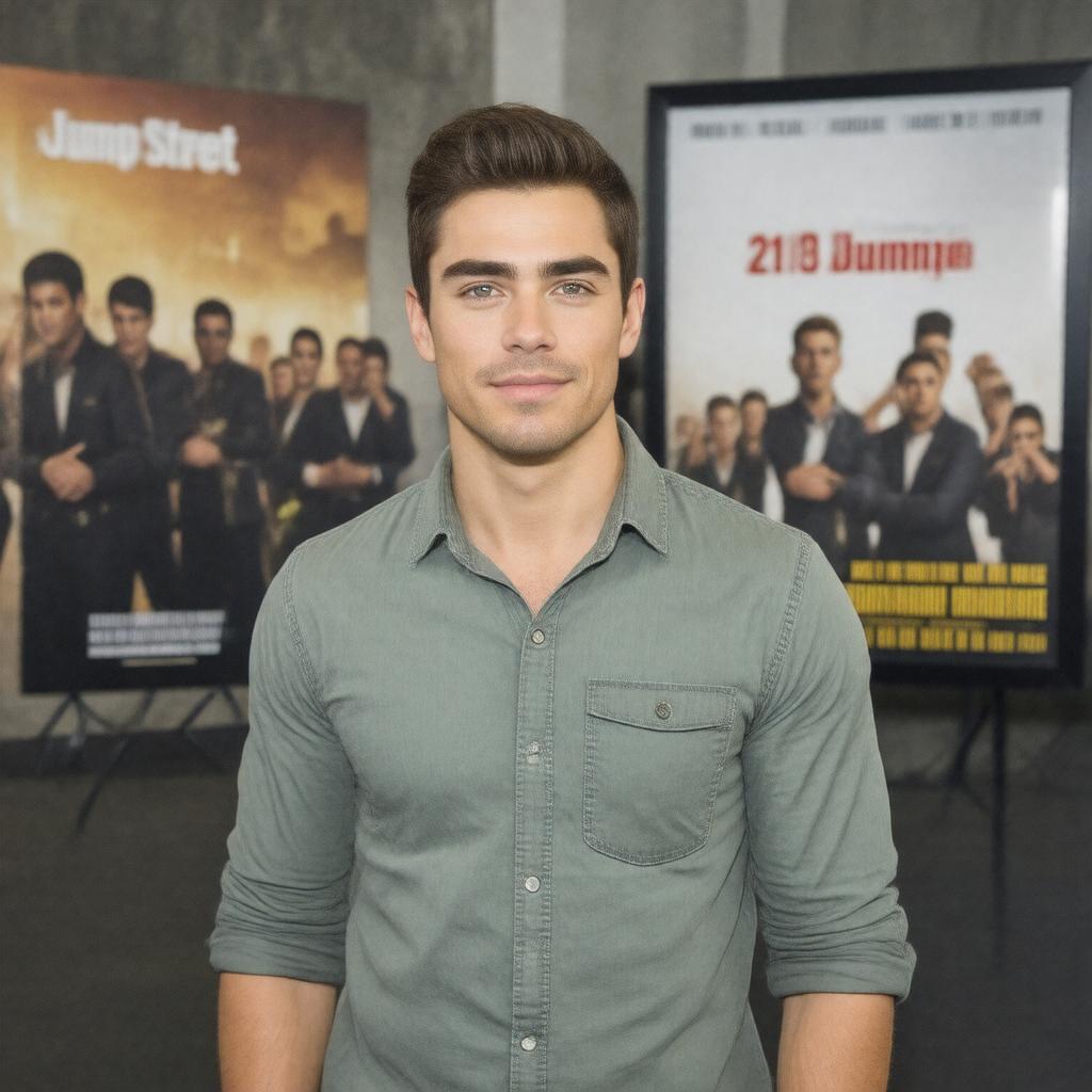 AI-created image of Dave Franco