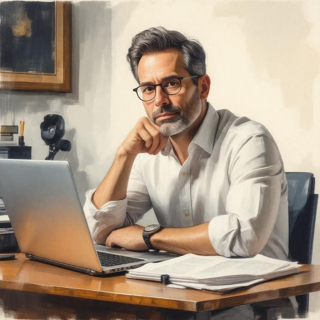 AI-created image of Dave Mulcahey