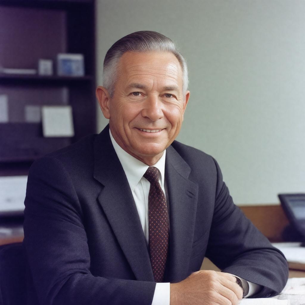 AI-created image of Dave Packard