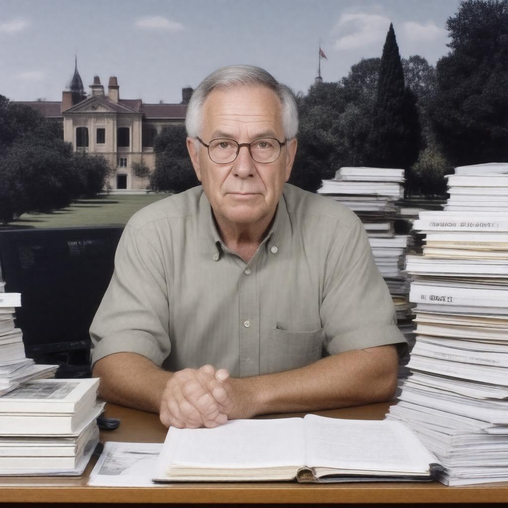 AI-created image of David A. Patterson