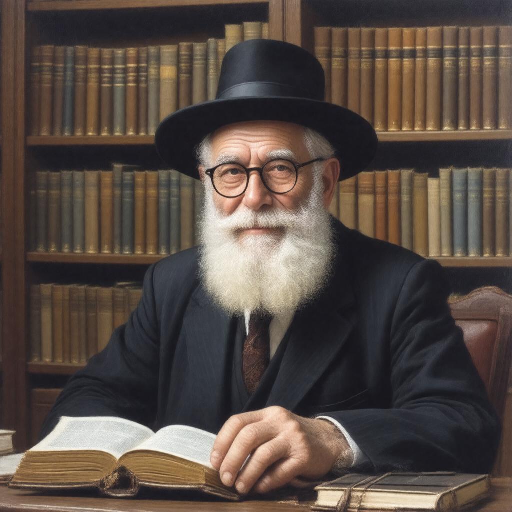 Click to view larger image AI-created image of David A. Teutsch