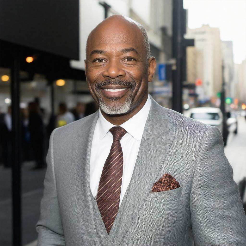 AI-created image of David Alan Grier