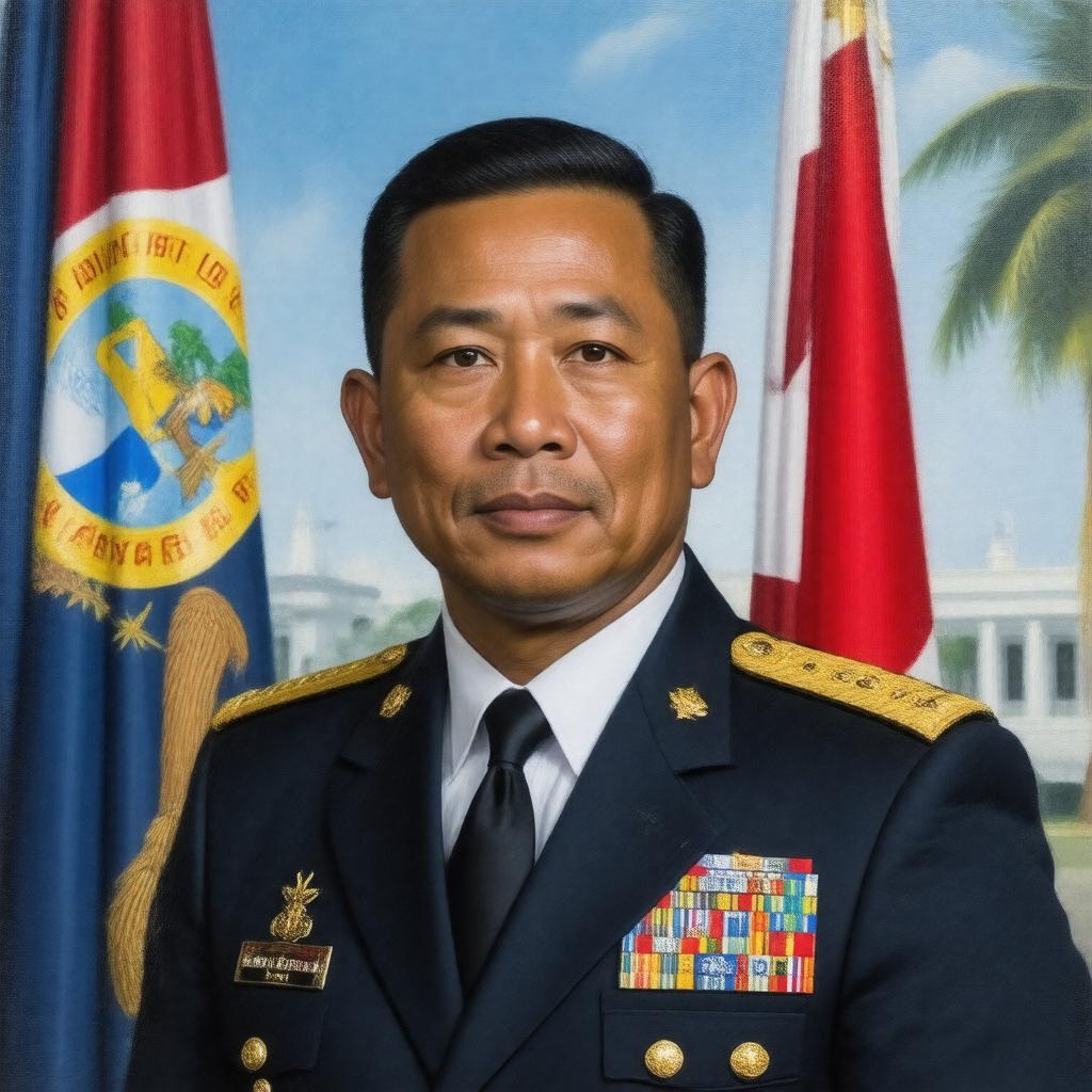 AI-created image of David Apatang