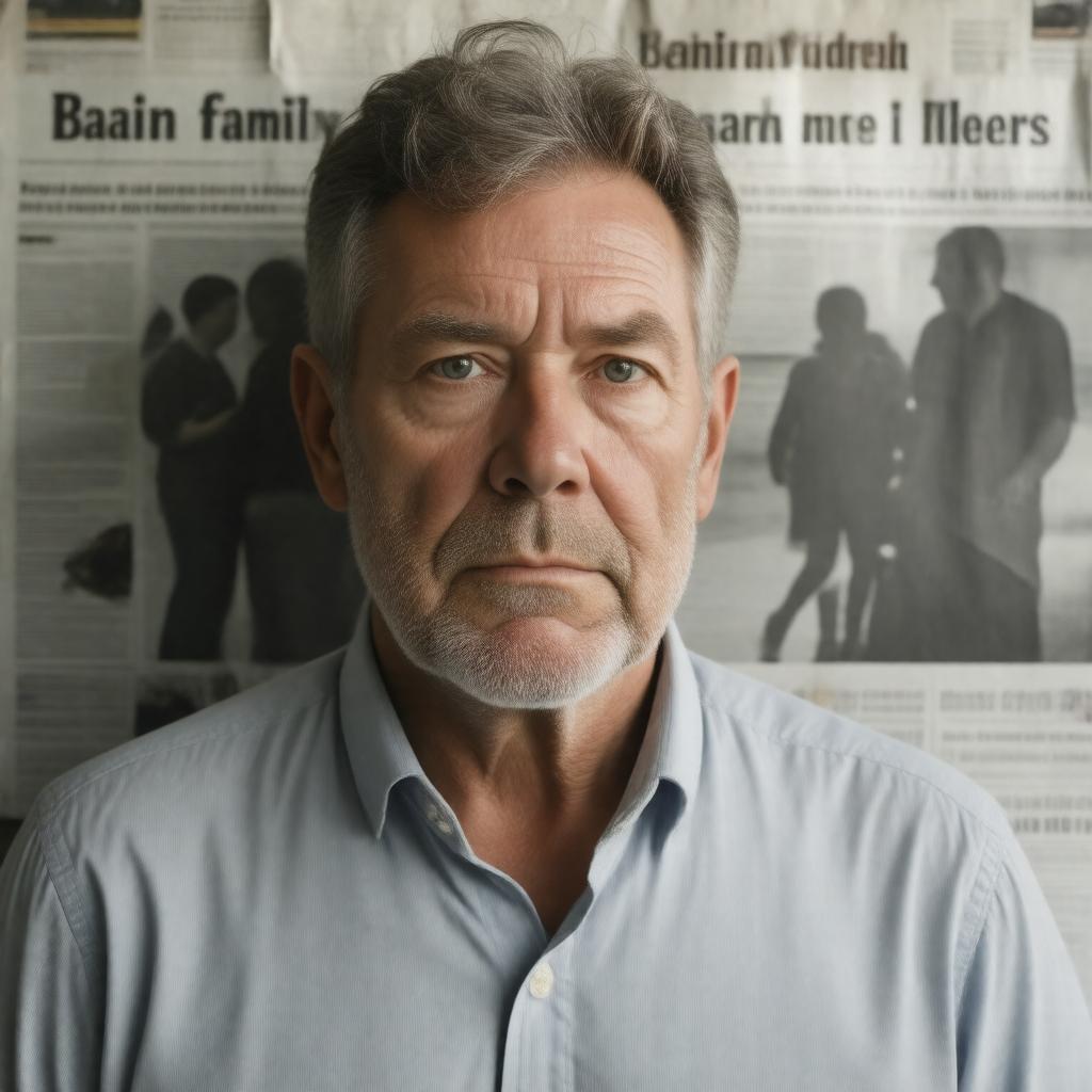 Click to view larger image AI-created image of David Bain