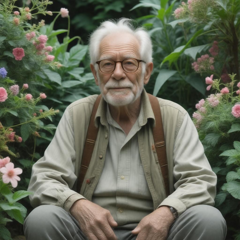 AI-created image of David Bellamy