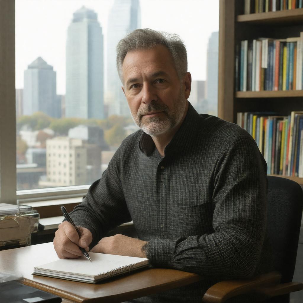 AI-created image of David Berlin