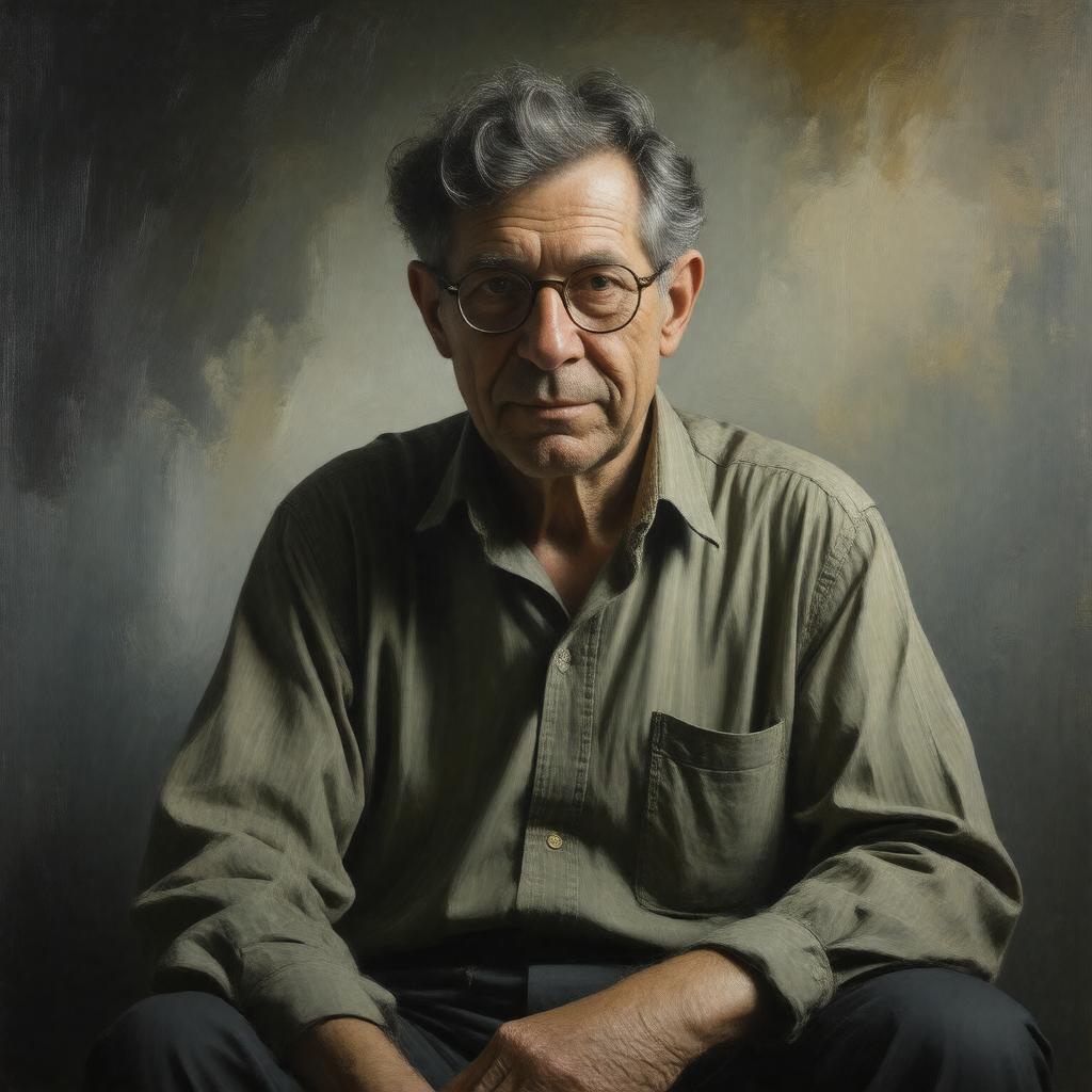 AI-created image of David Bohm