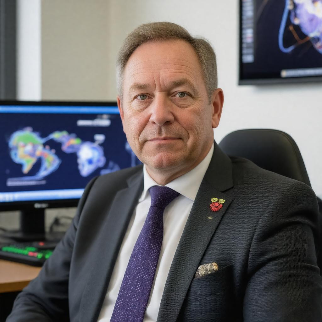 AI-created image of David Braben