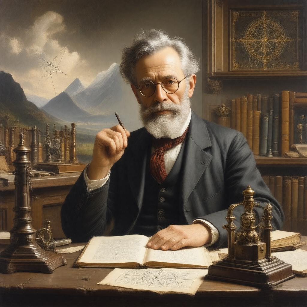 AI-created image of David Brewster