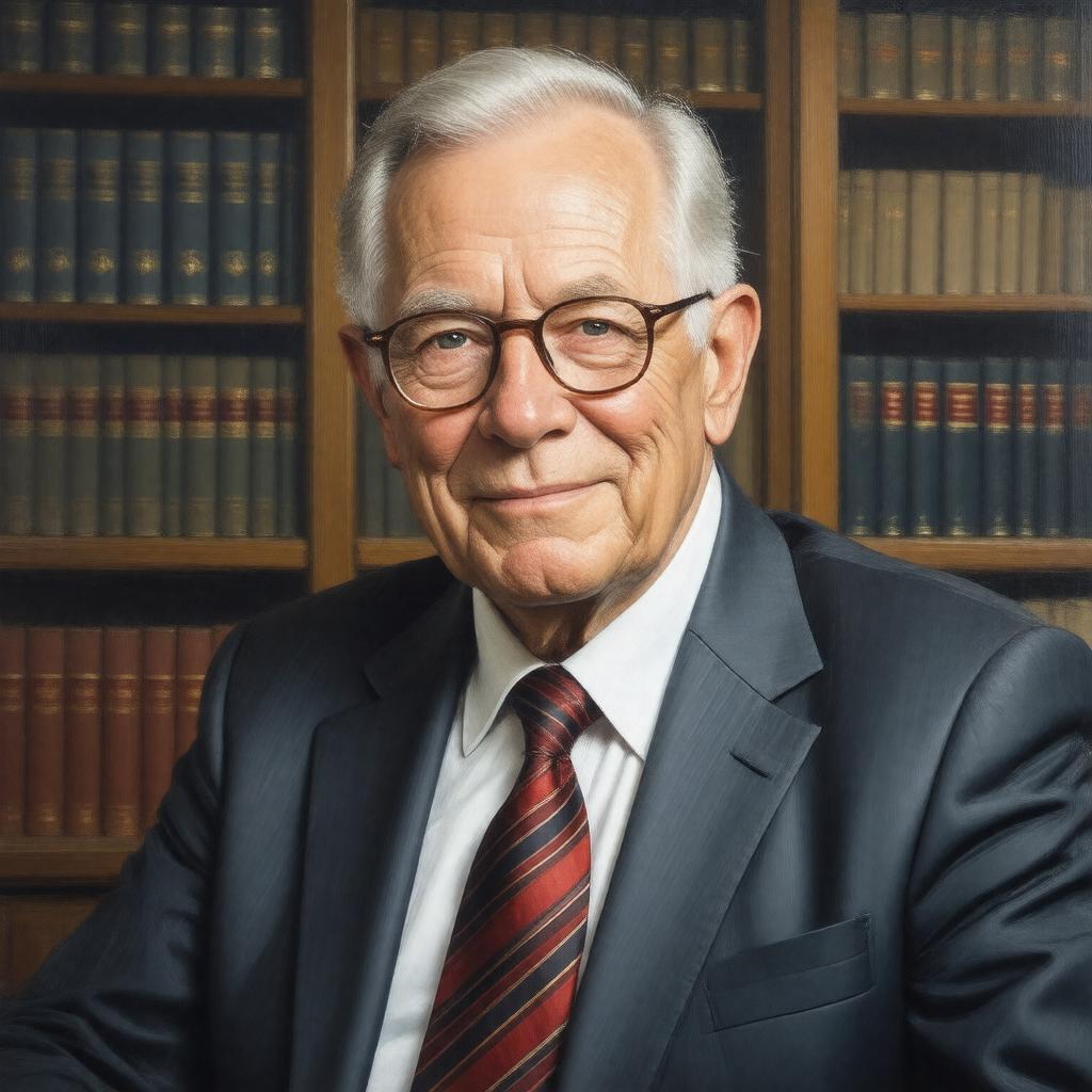 AI-created image of David Brillinger