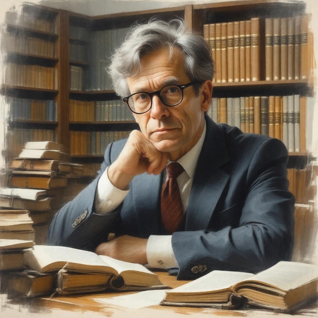 AI-created image of David Brion Davis