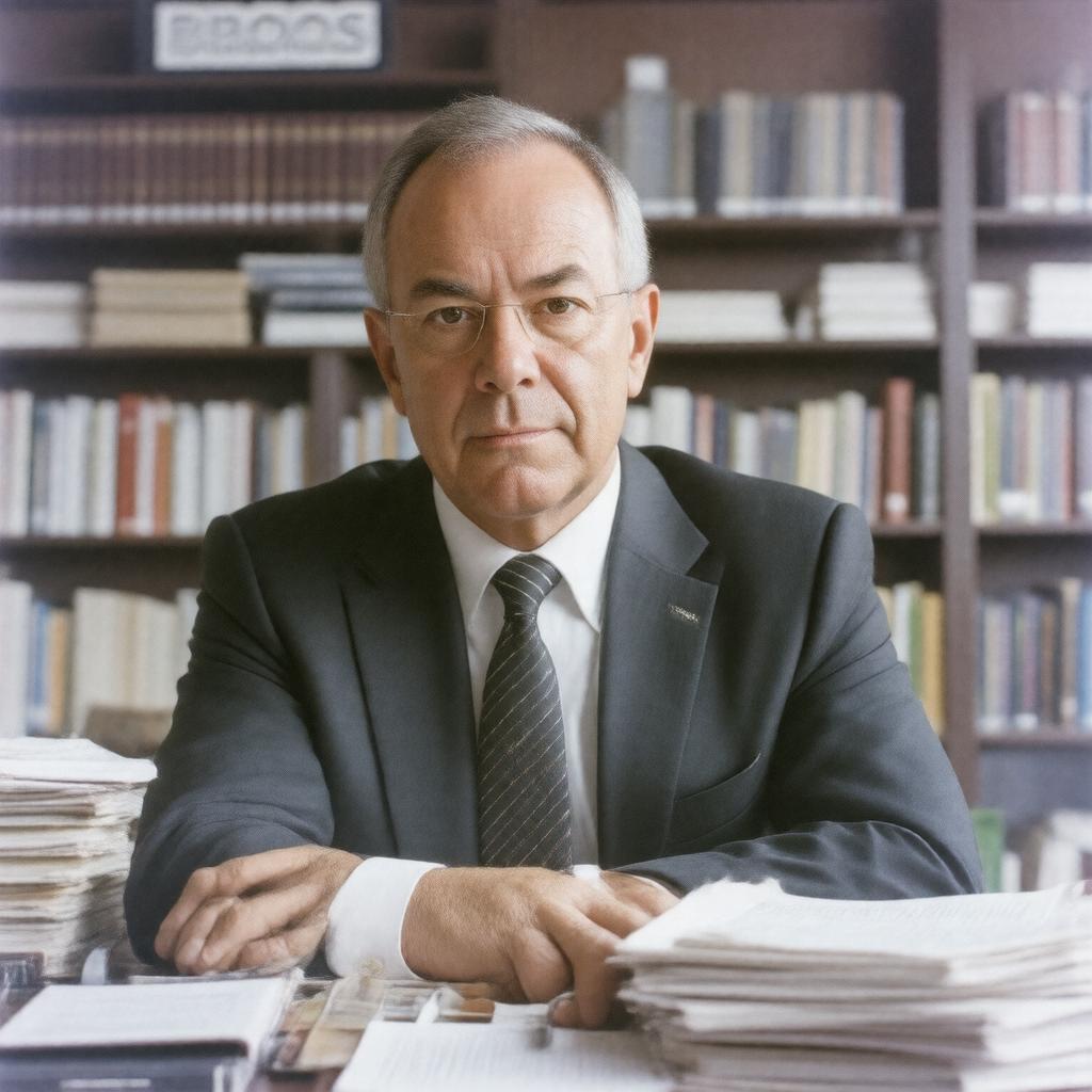 AI-created image of David Brooks