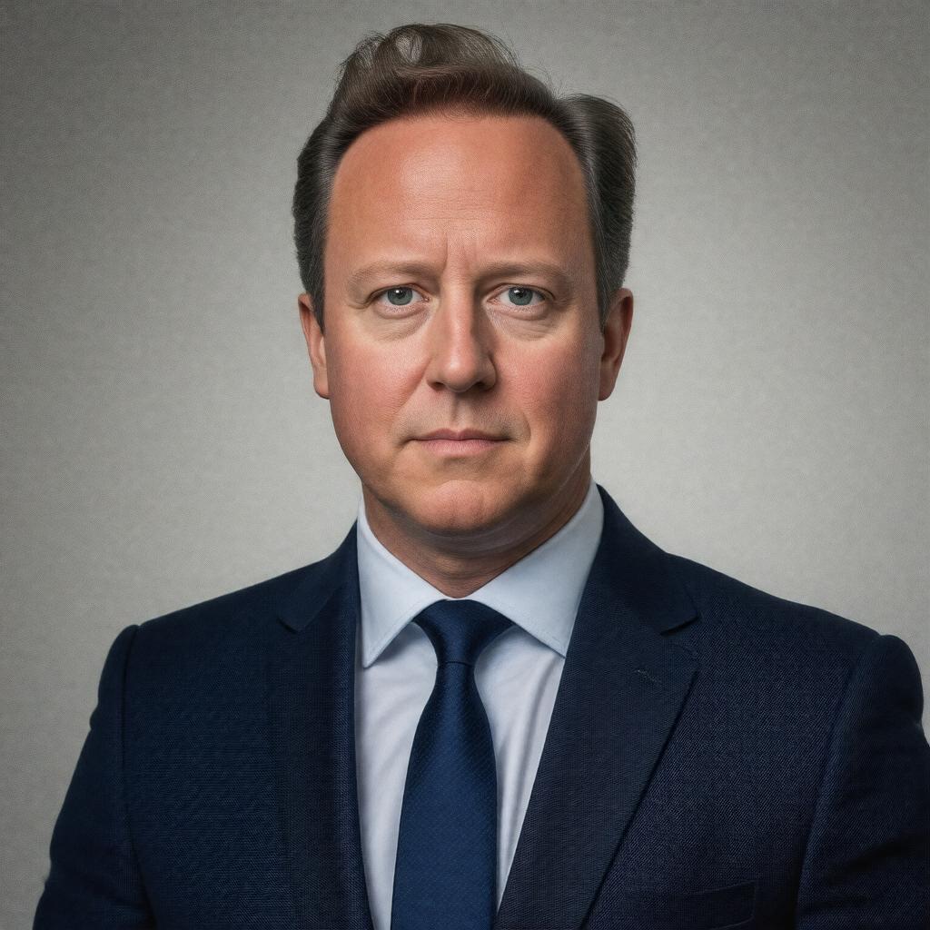 AI-created image of David Cameron