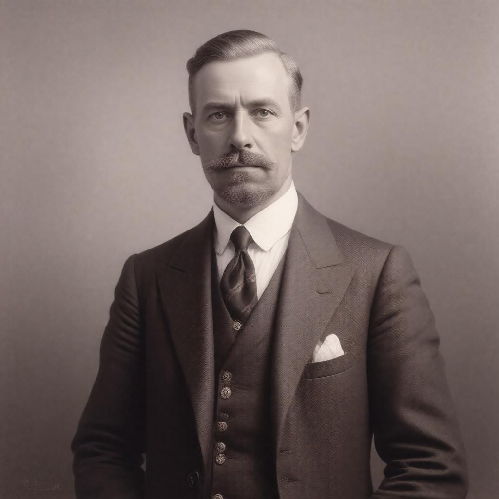 AI-created image of David Cecil, 6th Marquess of Exeter