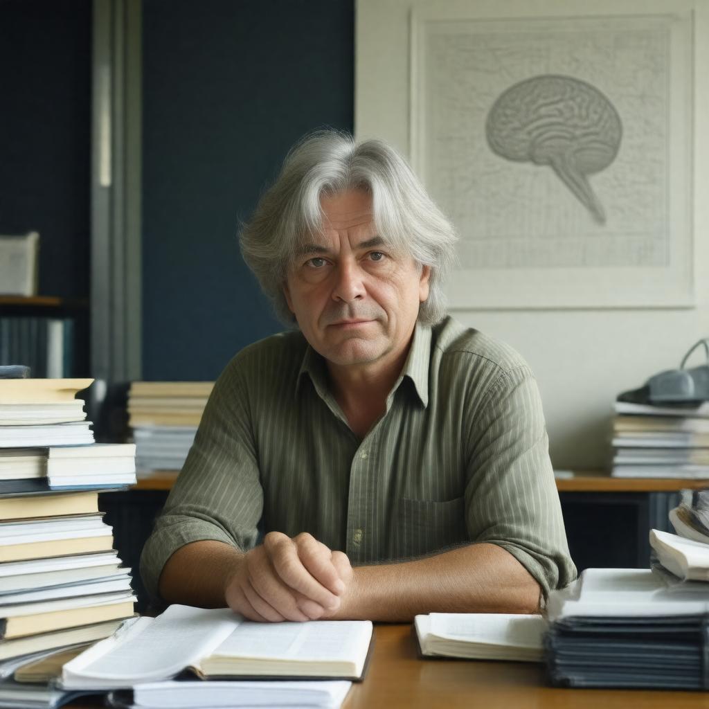 AI-created image of David Chalmers