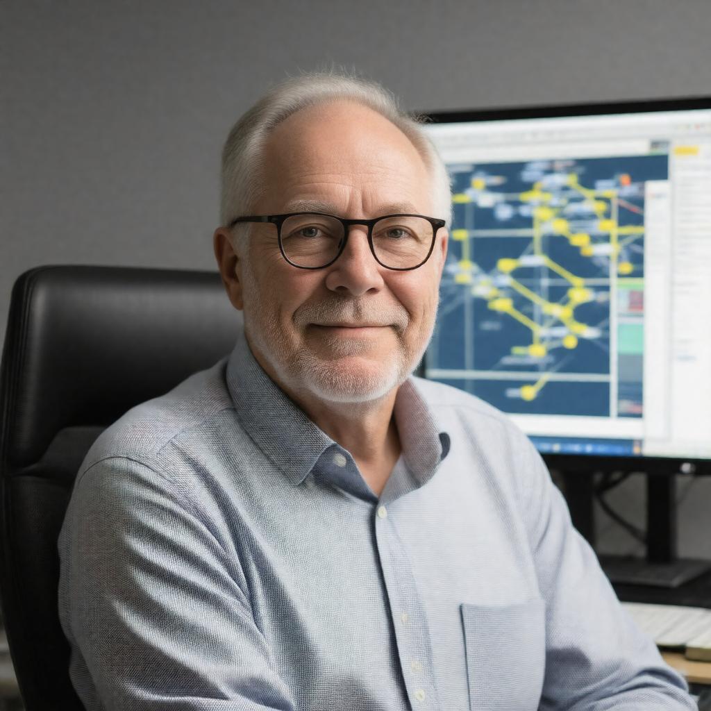 AI-created image of David Clark
