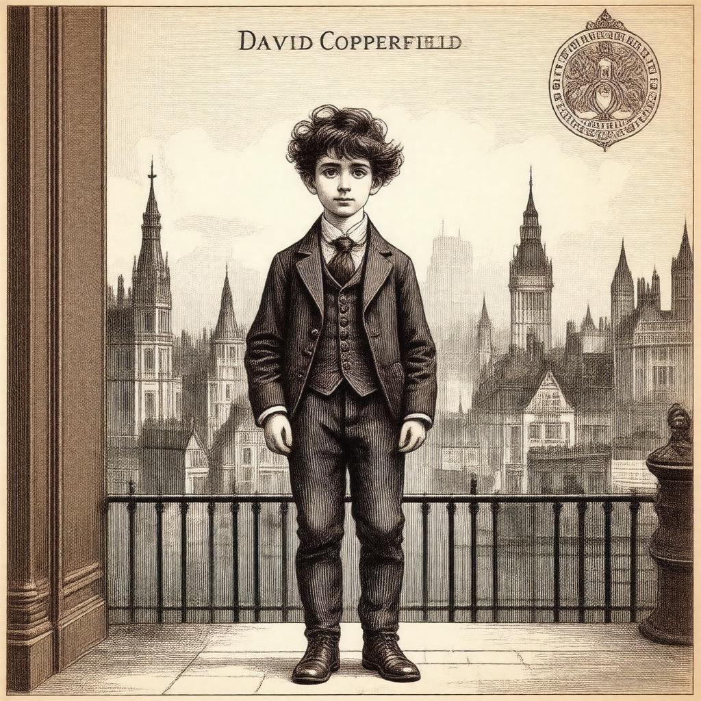 AI-created image of David Copperfield