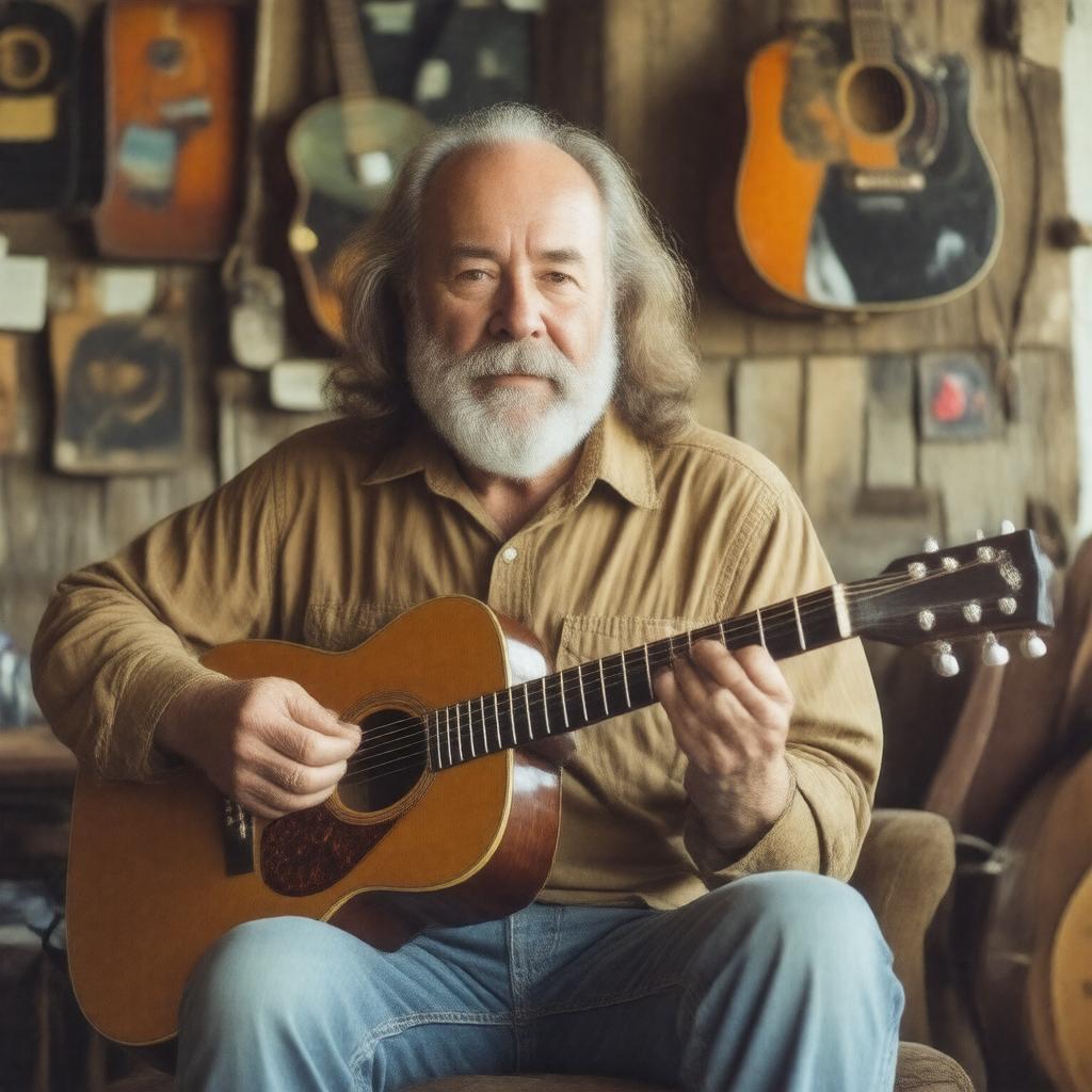 AI-created image of David Crosby