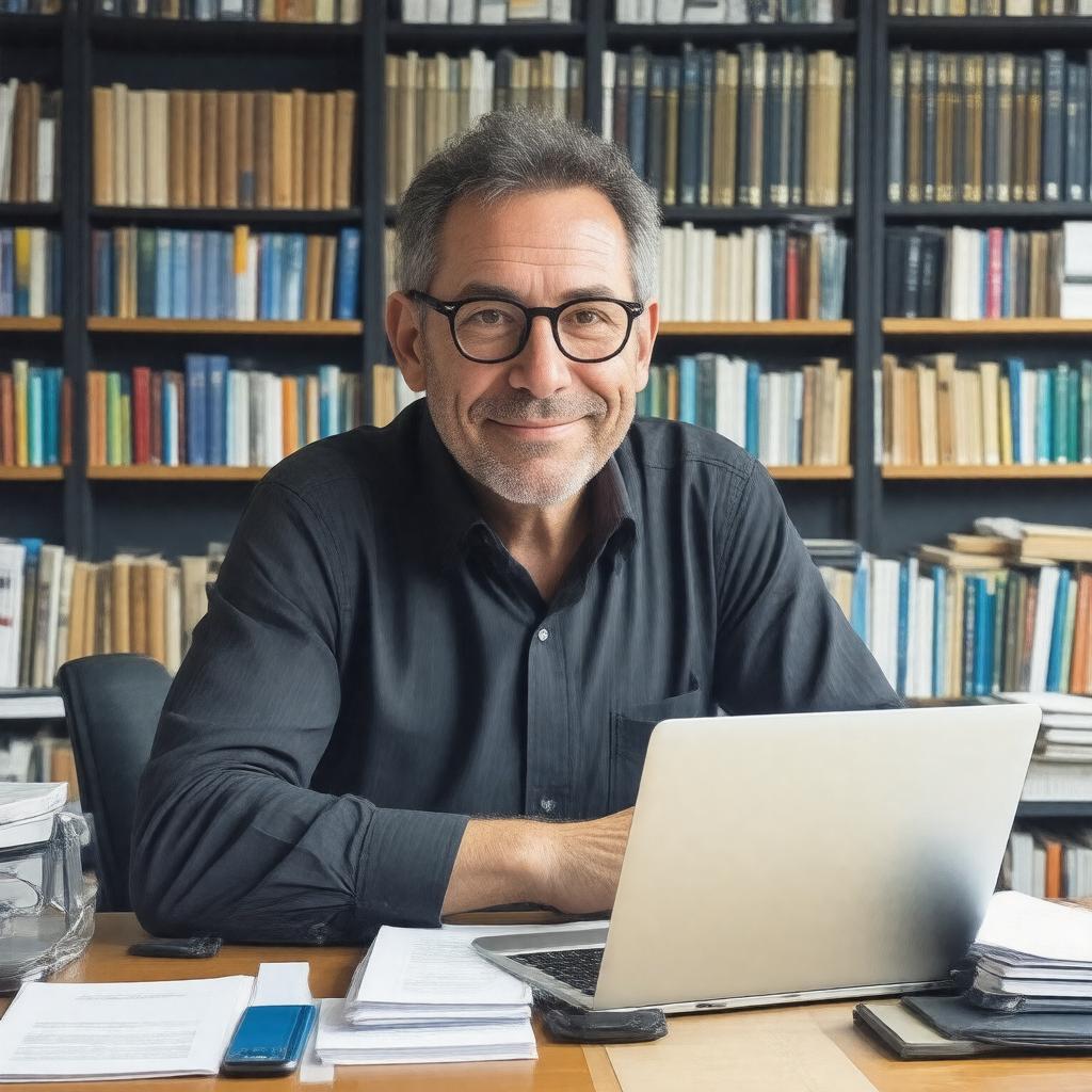 AI-created image of David Dayen