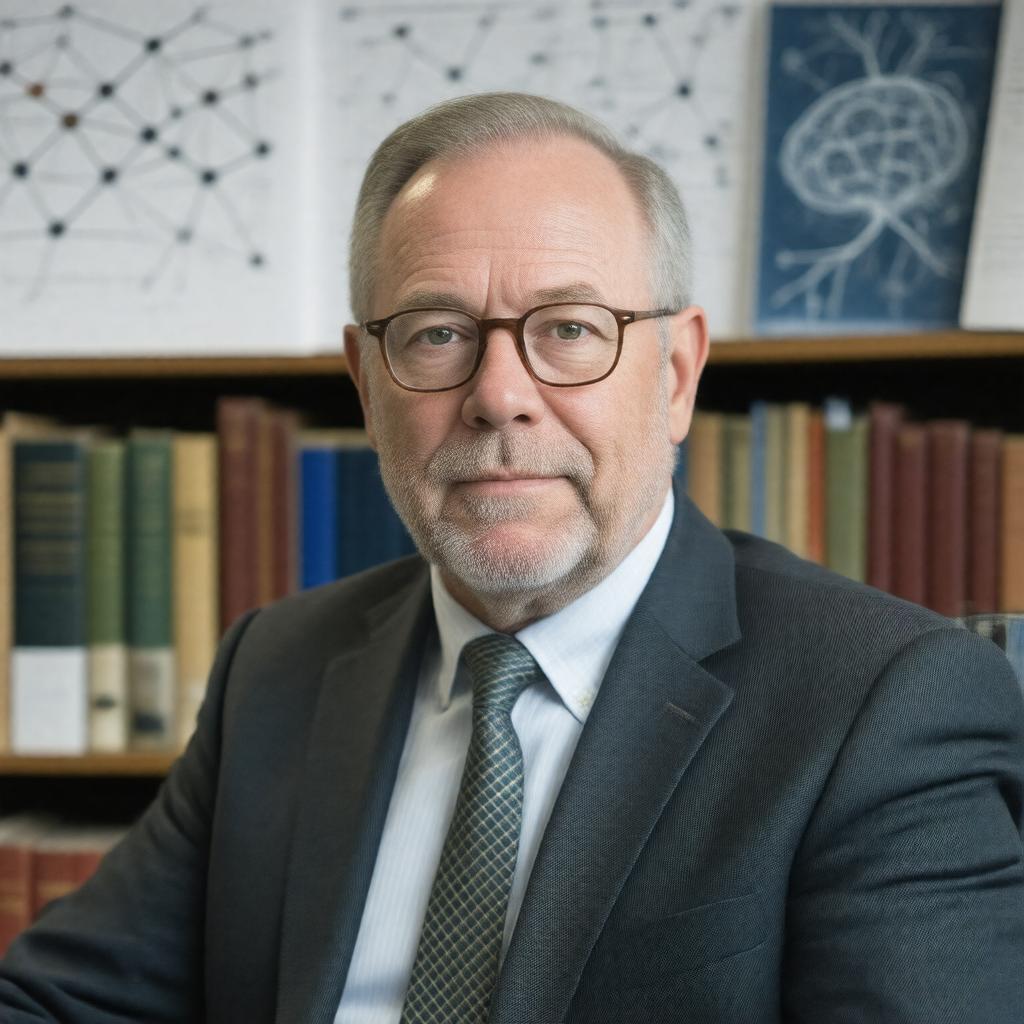 AI-created image of David E. Rumelhart