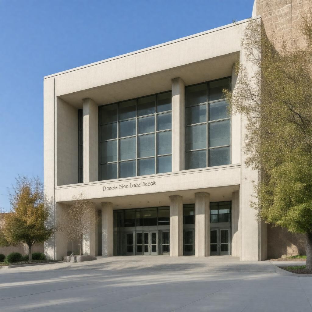 AI-created image of David Eccles School of Business