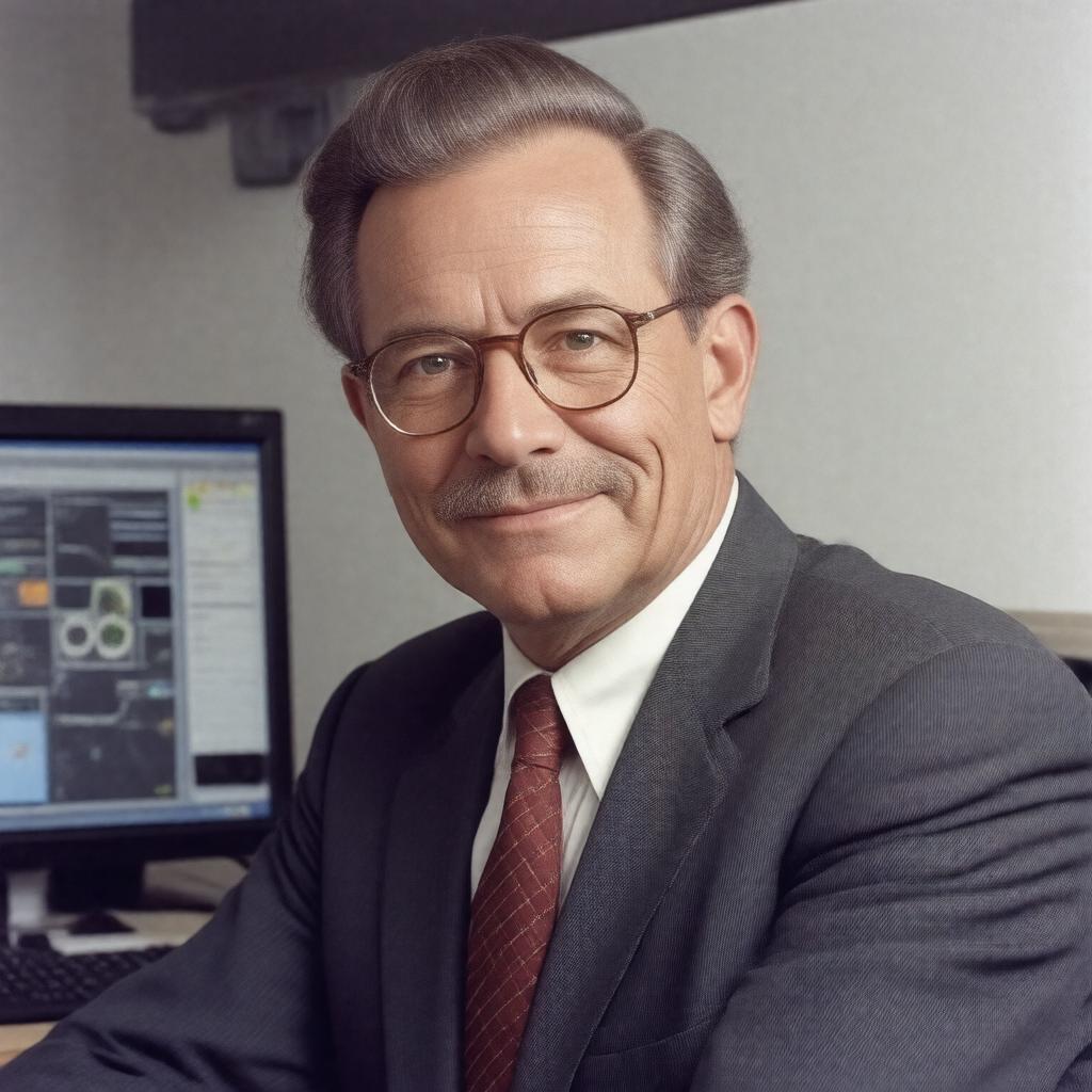 AI-created image of David Farber