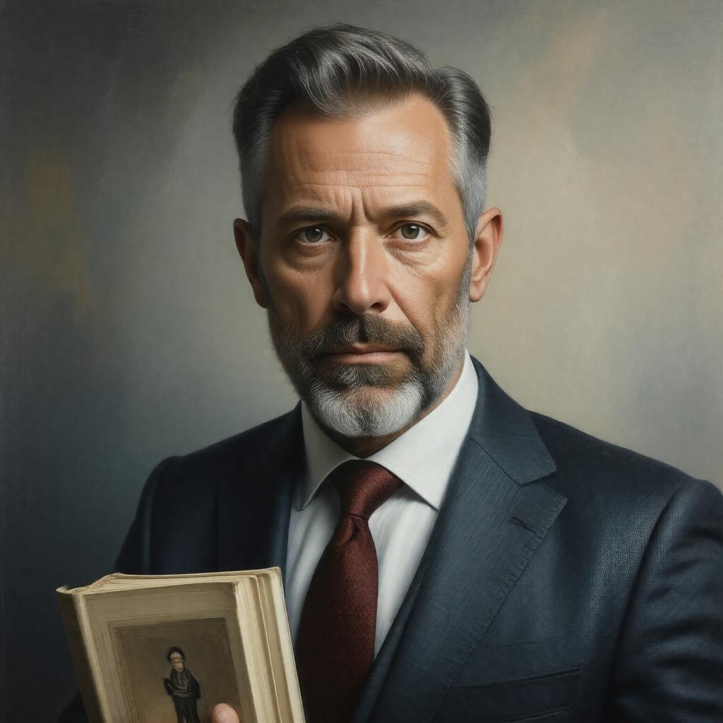 AI-created image of David France