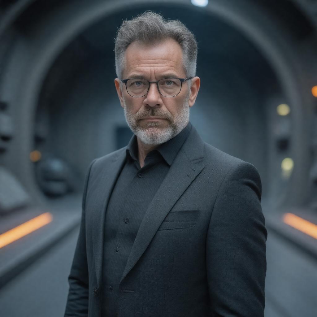 AI-created image of David Franklin