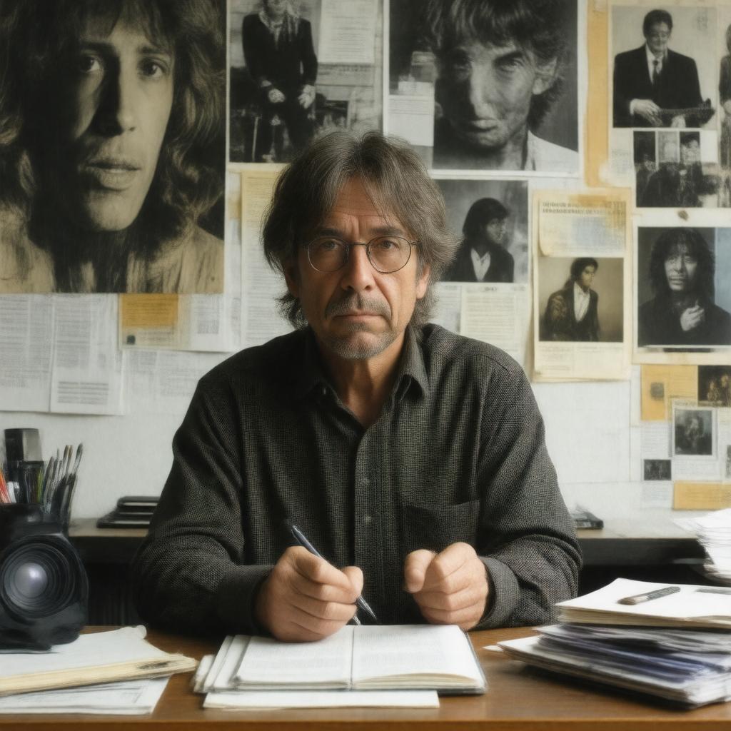 AI-created image of David Fricke