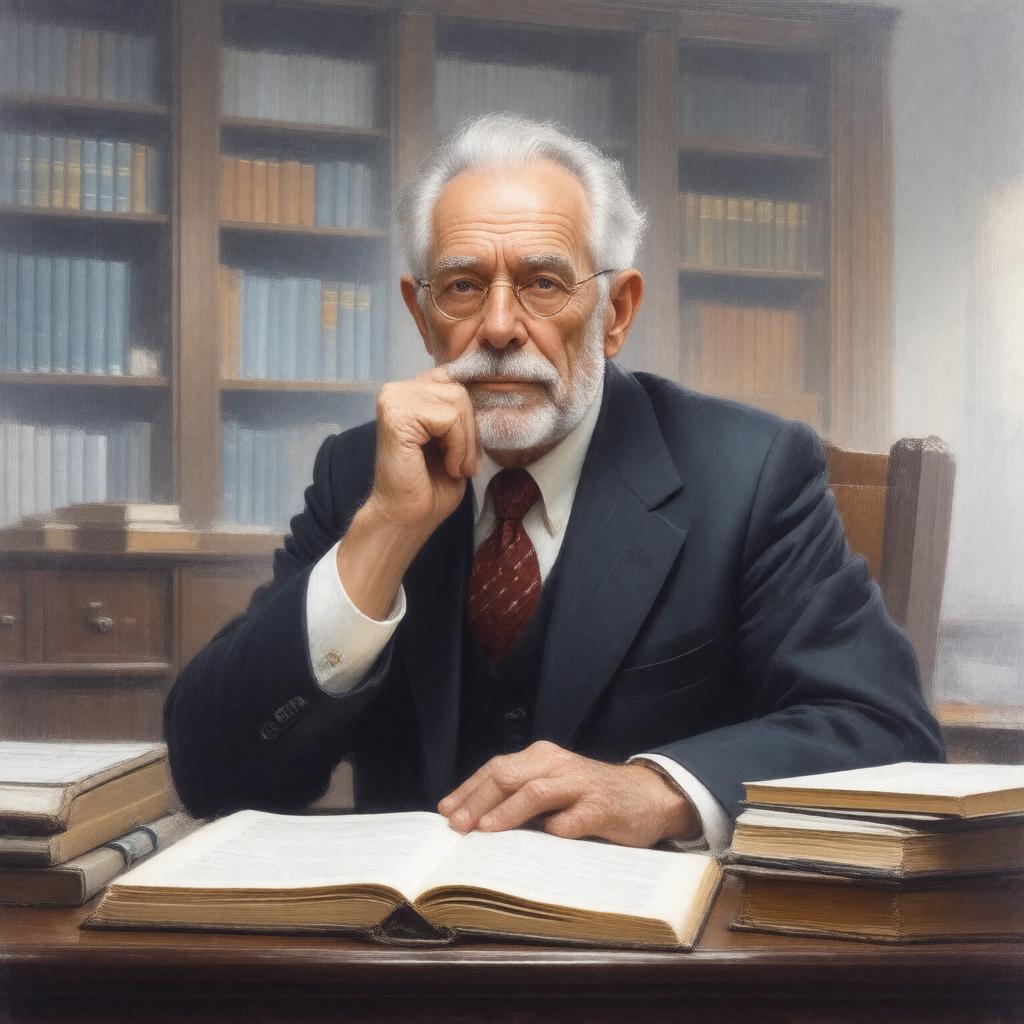 AI-created image of David Gale