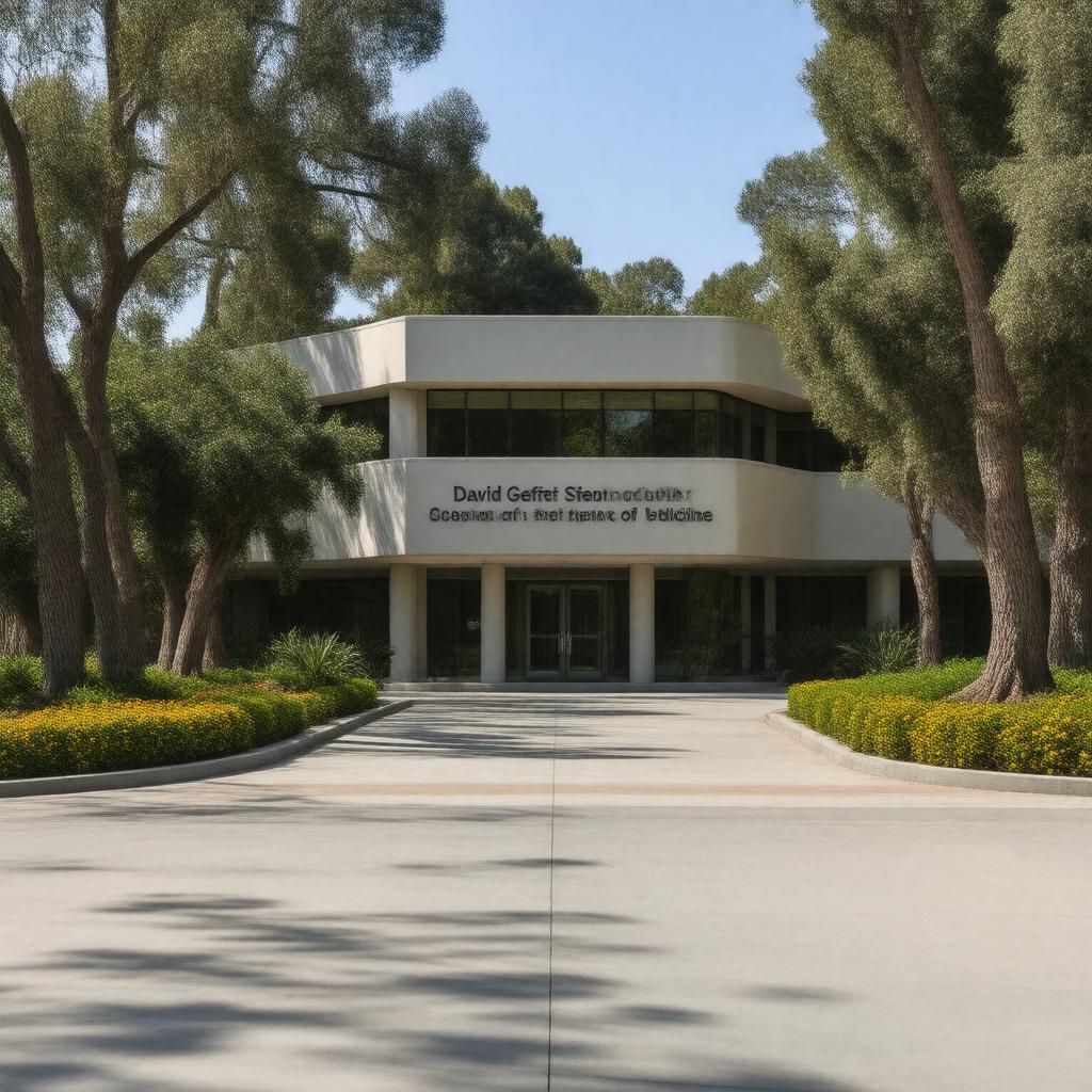 AI-created image of David Geffen School of Medicine at UCLA
