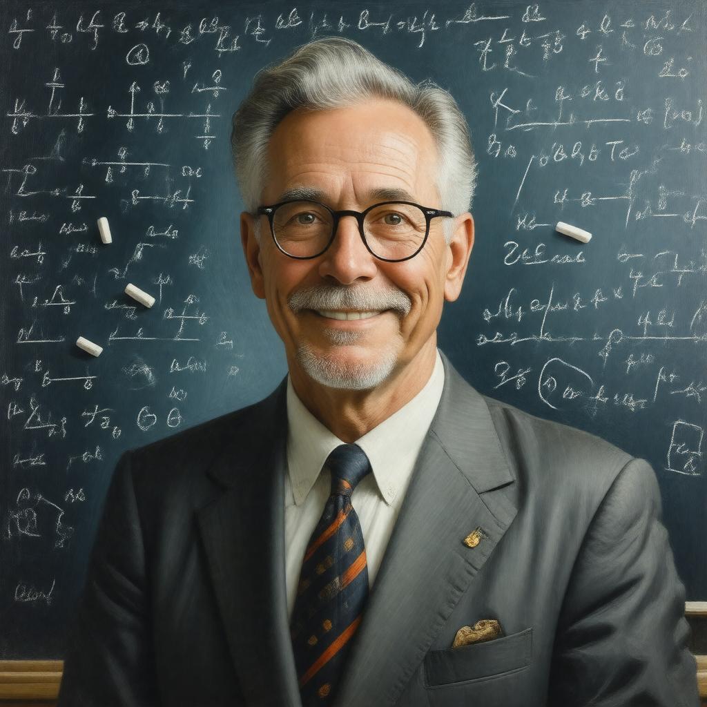 AI-created image of David Gross