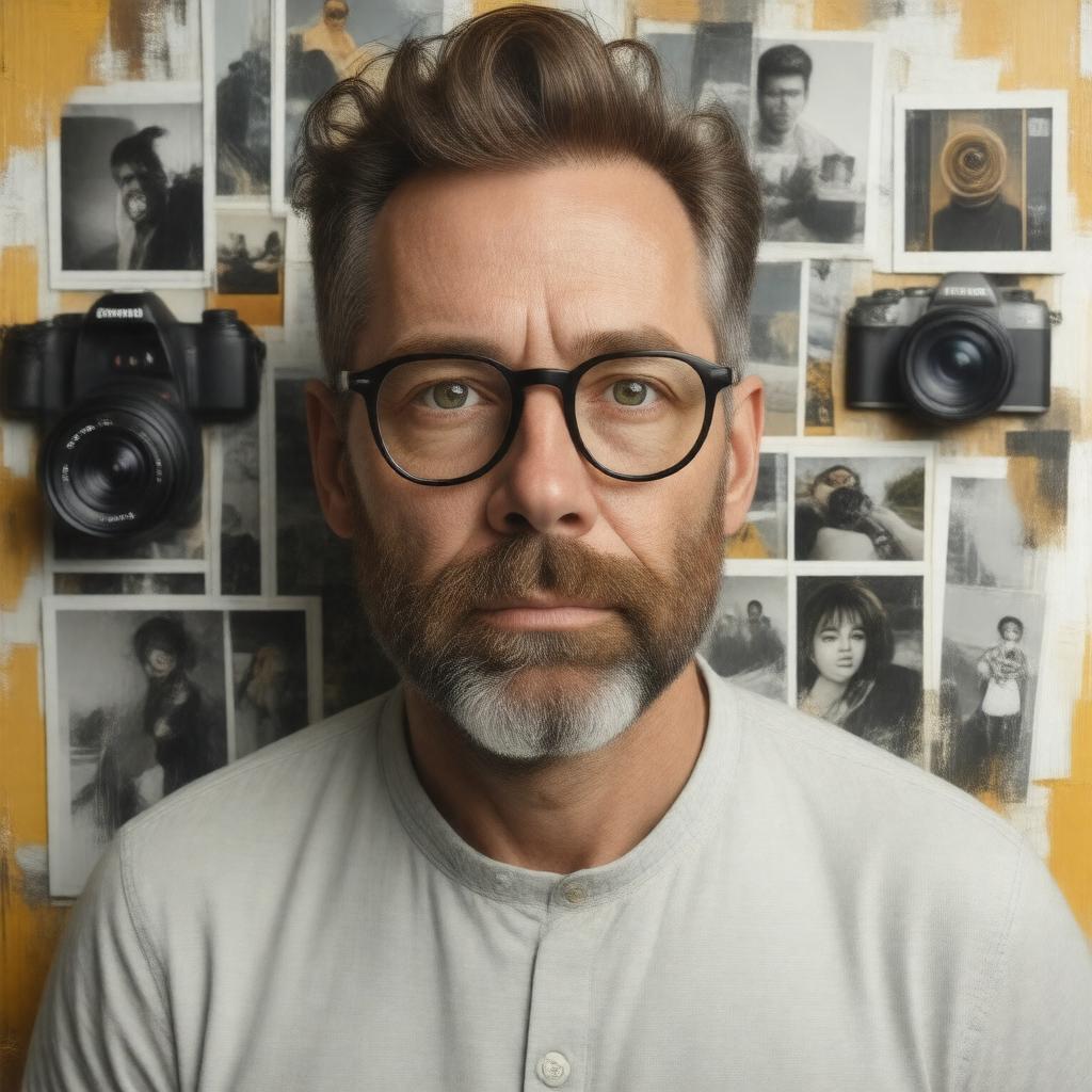 AI-created image of David Guttenfelder