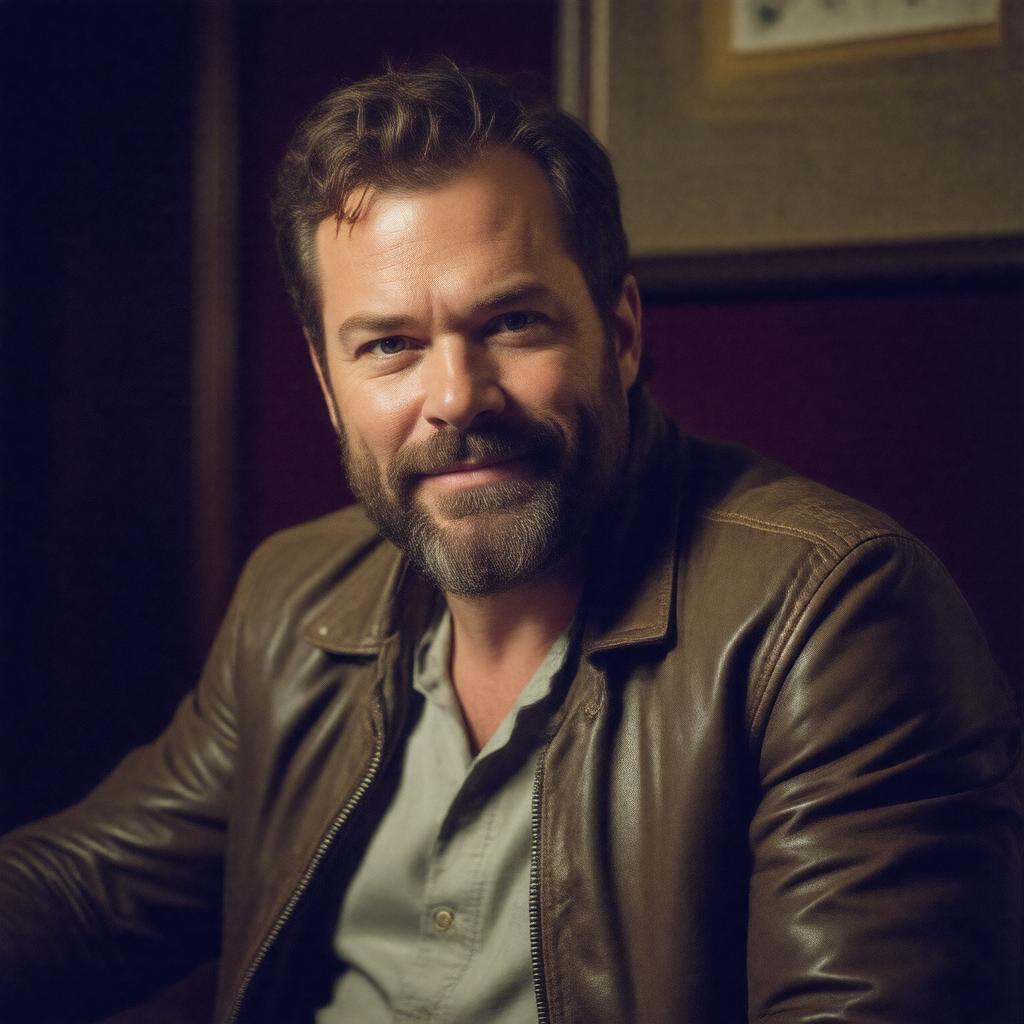 AI-created image of David Harbour