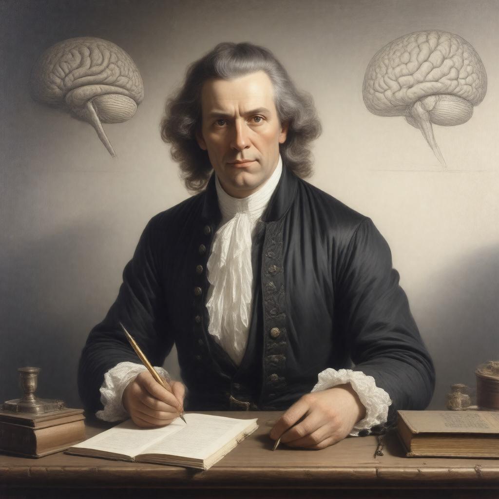 AI-created image of David Hartley