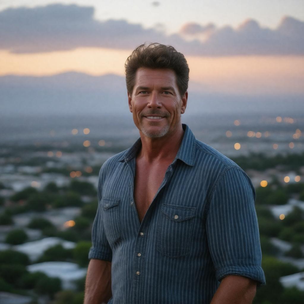 AI-created image of David Hasselhoff