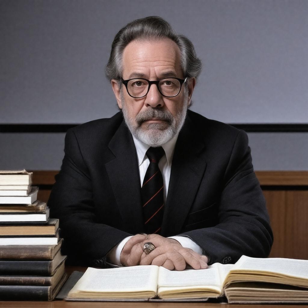 AI-created image of David Horowitz