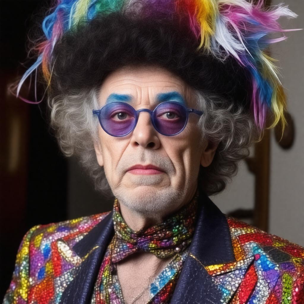 Click to view larger image AI-created image of David Hoyle