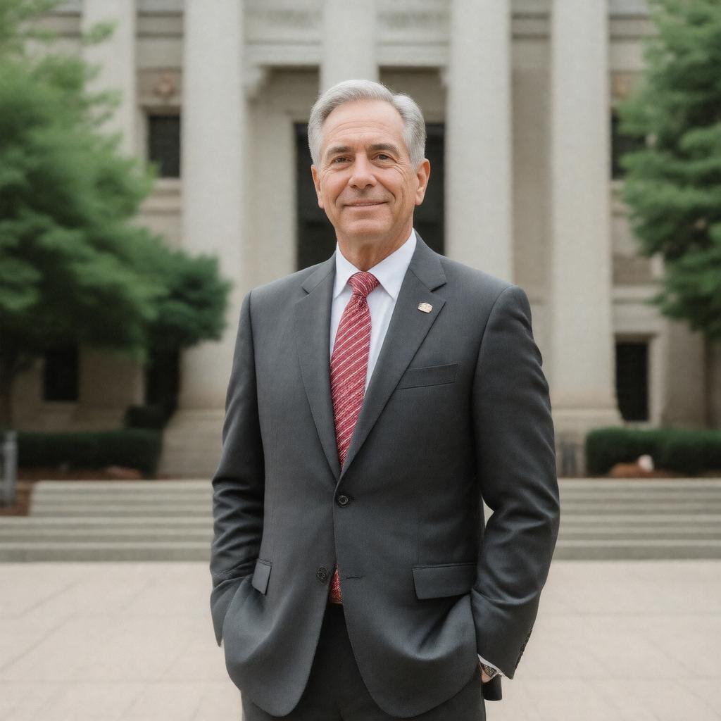 AI-created image of David J. Francis