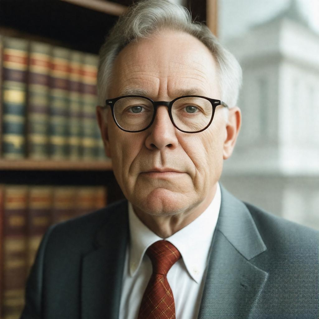 AI-created image of David J. Garrow