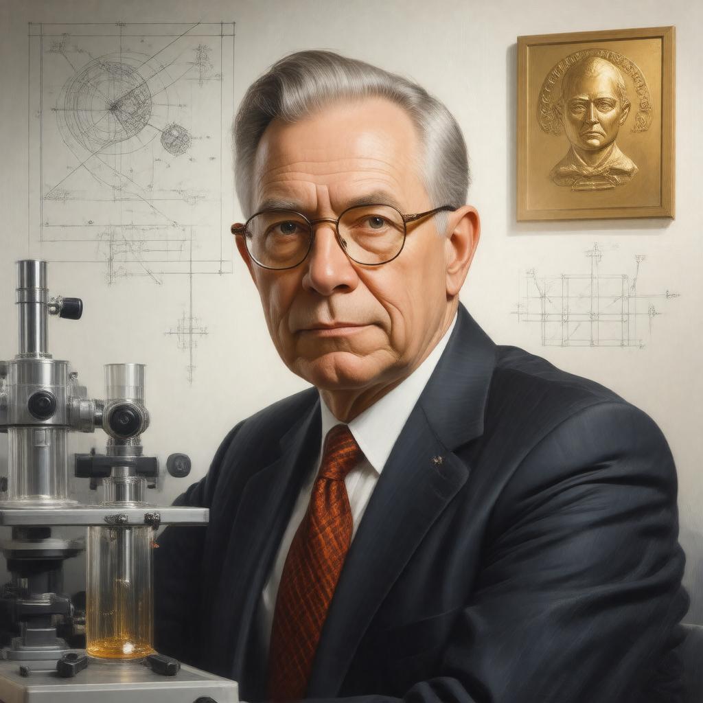 AI-created image of David J. Wineland