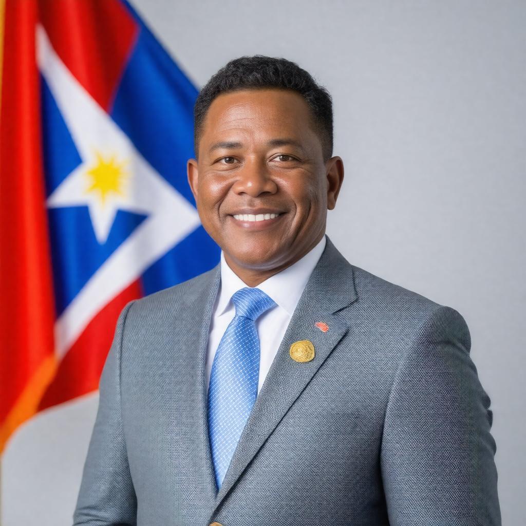 AI-created image of David Kabua